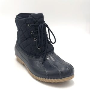 Women’s Navy Blue Snow Boots